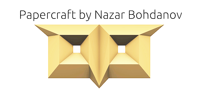 Papercraft by Nazar Bogdanov